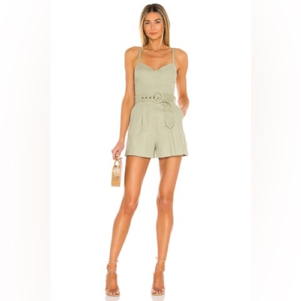 Revolve House of Harlow green romper